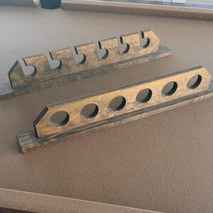 Wood Fishing Rod Holders